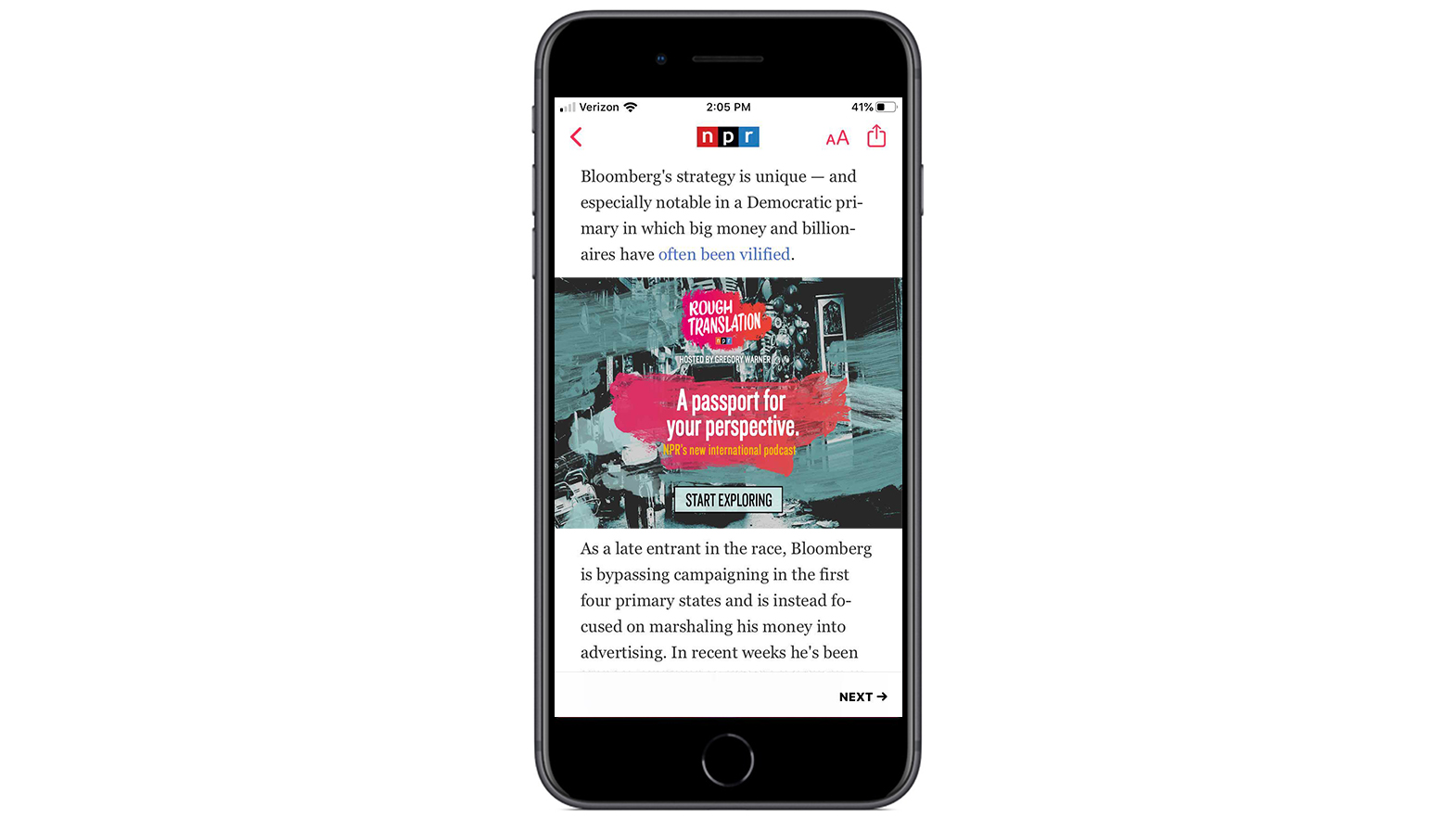 Apple News Large Banner