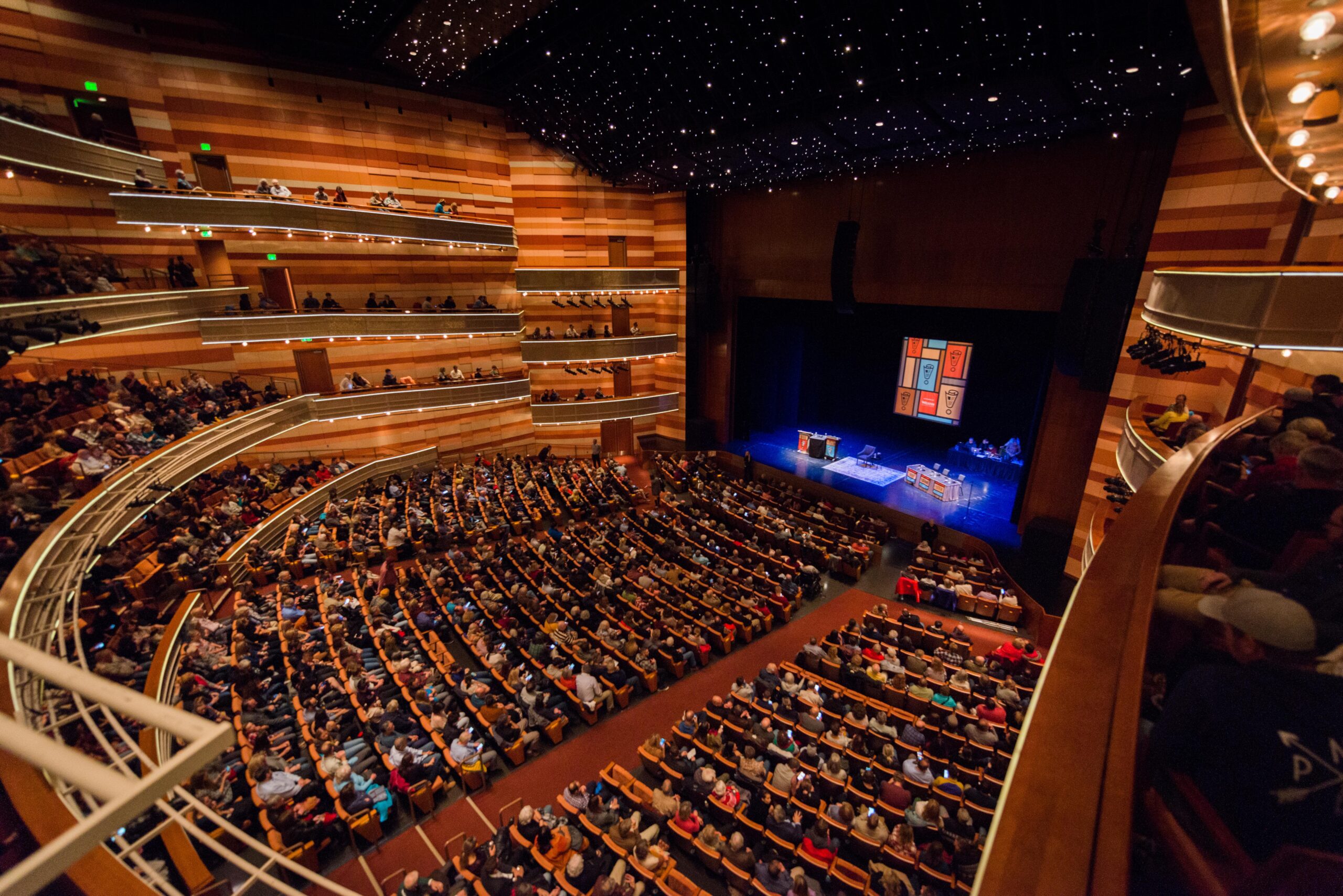 NPR's Wait Wait... Don't Tell Me! celebrates its 1000th live show for a sold out audience in Salt Lake City, UT