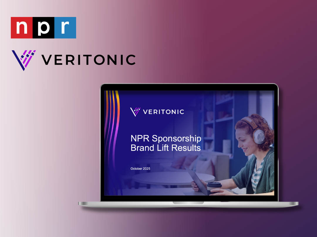 New Research: Veritonic confirms NPR Podcasts drive awareness and conversions
