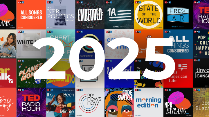 2025 Year in Review featuring NPR Podcasts