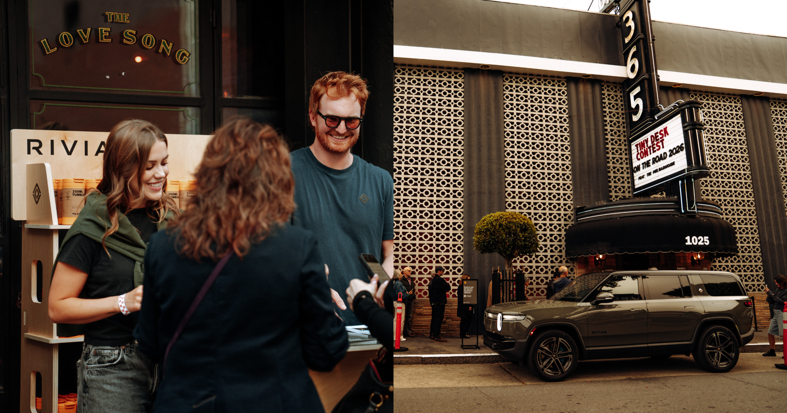 Tiny Desk Contest Rivian Activations